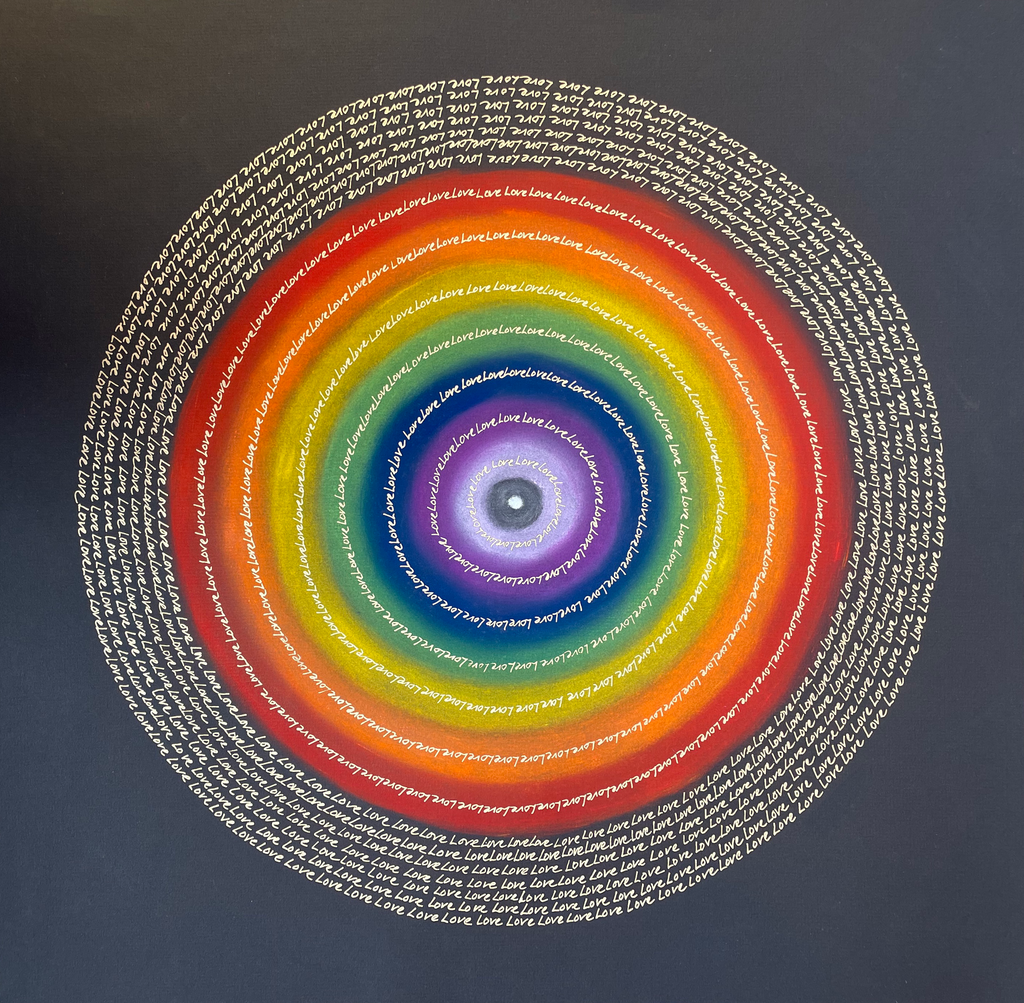 Love Rainbow Mandala